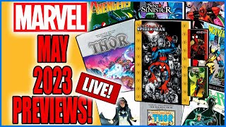 Marvel Comics Previews May 2023  Omnibus  Epic Collections  Trades  Collected Editions [upl. by Amy301]