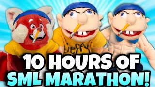 🌟10 HOURS OF SML MARATHON🌟FUNNIEST JEFFY VIDEOS [upl. by Turro37]