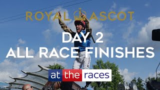 ALL RACE FINISHES FROM DAY 2 OF ROYAL ASCOT 2023 [upl. by Hedy]