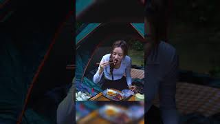 😱 Solo camping girl💃 ASMR relaxing  trendingvideo yttrending [upl. by Ruperto532]