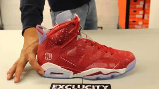 Air Jordan 6 Retro X Slam Dunk Unboxing Video at Exclucity [upl. by Oznol]