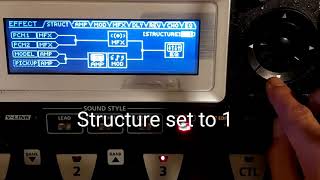 Roland GR55  Electric Piano Bass Strings  Patch Settings with Actual Sound demo [upl. by Aiynat]