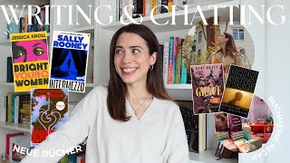 lets chat ✨ SchreibUpdate neue Bücher amp Buchmesse Recap [upl. by Jahdai]