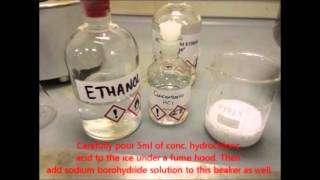 Reduction of Benzophenone Experiment 2015 [upl. by Benjie733]