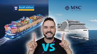 Royal Caribbean vs MSC Cruceros en 2024 [upl. by Jalbert725]