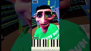 INCREDIFLUTE SPRUNKI FluteDude  Piano Tutorial [upl. by Norina]