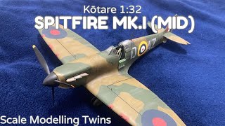 Kotare 132 Spitfire MkIa mid [upl. by Haig]