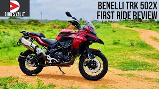 Benelli TRK 502X Top Speed First Ride Review Unscripted Honest MotoVlog [upl. by Gerrard]