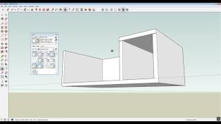 스케치업으로 화장대 만들기 part1 [upl. by Dulcy]