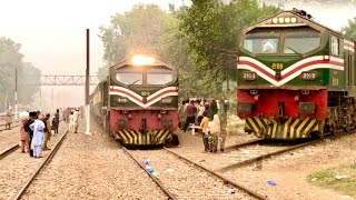 Train a Rahi hai aur ine Logon ke kam check karo [upl. by Heyes310]