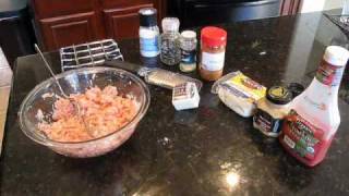 Low Carb Turkey Burgers  No Bun [upl. by Lymann2]