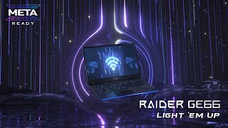 Raider GE66 12UX – Light em Up  MSI [upl. by Cuthbertson]