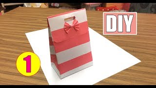 DIY  Paper Bag Tutorial 01 [upl. by Bahe]