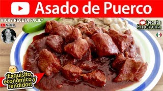 ASADO DE PUERCO  VickyRecetaFacil [upl. by Letniuq]