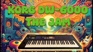 KORG DW6000  The Jam [upl. by Dempstor]