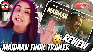 Maidaan Trailer Review  Ajay Devgn  Based on Real Life of Raheem Saab  The Sorted Reviews [upl. by Anaej]