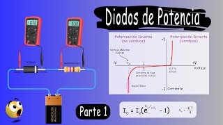 DIODOS DE POTENCIA  SEMICONDUCTORES [upl. by Noid]