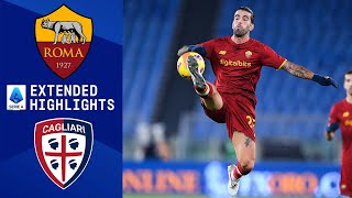 Roma vs Cagliari Extended Highlights  Serie A  CBS Sports Golazo [upl. by Mahsih]