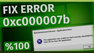 How to Fix Error 0xc00007b The Best Method win 781011 [upl. by Nisaj]