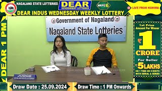 LOTTERY SAMBAD LIVE DEAR LOTTERY 1PM LIVE DRAW TODAY 25092024  Will You Are the Next Crorepati [upl. by Aznarepse914]