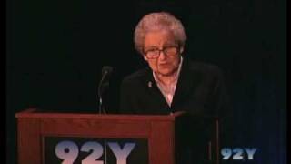 Vivian Gussin Paley at 92Y Wonderplay Conference 2008 [upl. by Onitsoga994]