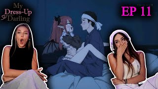 My DressUp Darling Episode 11 REACTION  I Am Currently at a Love Hotel [upl. by Edobalo]