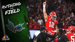 Georgia and Texas have easiest paths forward in CFP  Rushing the Field  NBC Sports [upl. by Anyehs]