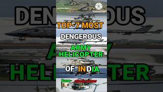 Top 7 most dengerous army helicopter of indiaAh64 Apache Halrudra dhruv Chetak cheetah [upl. by Morgenthaler508]