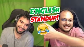 SAMAY RAINA is Doing English Standup  Recent Live With Sagar Shah [upl. by Azil]