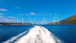 SAILING FROM HVAR TO DUBROVNIK  TRAVEL CROATIA VLOG 23 [upl. by Nonad]