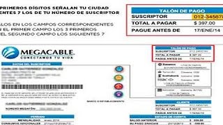 como saber número de suscriptor megacable con llamada telefónica [upl. by Sallyann]