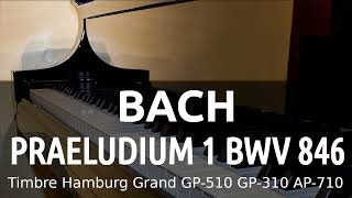 Praeludium 1 BWV 846  Johann Sebastian Bach  Steinway amp Sons Classic Hamburg Grand [upl. by Asselam]