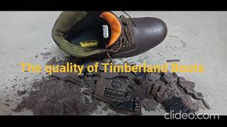 The quality of Timberland Boots [upl. by Dorisa]