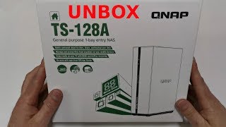 Qnap TS128A  NAS Unbox [upl. by Mahtal242]