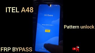 ITEL A48 FRP BYPASShard reset  unlock pattern [upl. by Aramal]