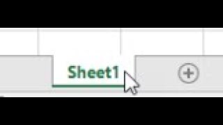 How to show or hide microsoft excel sheet tab [upl. by Giffie864]