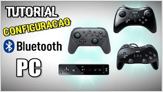 COMO CONFIGURAR WIIMOTE E PRO CONTROLER NO PC [upl. by Northway]