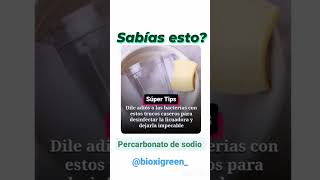 Eliminá la lavandina de tu vida reemplazo natural percarbonato de sodio wwwbioxigreencomar [upl. by Beatrisa217]