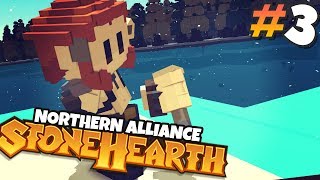 Stonehearth Northern Alliance  a New Adventure in the North  Ep 3 [upl. by Rahel]