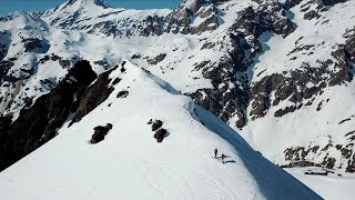 Val dIsere and Tignes Spring Off Piste Skiing  DJI Mavic Pro  Panasonic GH5 [upl. by Ayian]