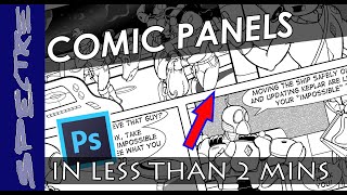 Super Quick Comic Panel Tutorial [upl. by Ait]