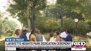 Lafayette Heights Park dedication ceremony [upl. by Mindi]