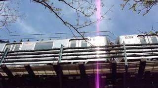 Pelham Bay Parkbound 6 local train between Westchester Square and Middletown Road [upl. by Nadab]