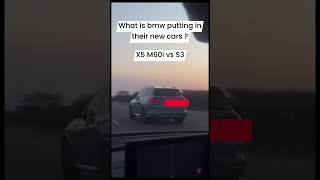 BMW X5 M60i vs Audi S3 reels trending racing bmw audi bmwvsaudi reelschallenge viralreels [upl. by Johannes922]