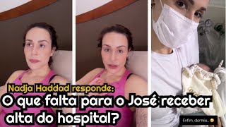 Nadja Haddad responde O que falta para o José receber alta do hospital [upl. by Lorien]