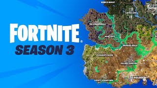 Fortnite Chapter 5 Season 3 Map REVEALED [upl. by Atinra329]