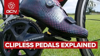 Clipless Pedals Explained  How To Use Clipless Pedals [upl. by Solokin]