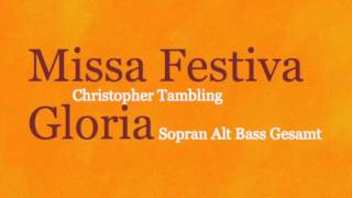 Projektchor Unterbarmen Christopher Tambling Missa Festiva Gloria [upl. by Siramaj]