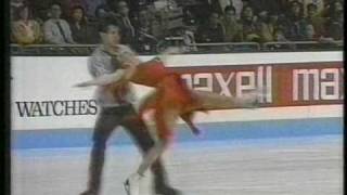 Duchesnay amp Duchesnay FRA  1991 World Figure Skating Championships Free Dance [upl. by Ddet899]