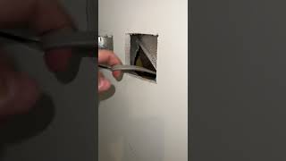 Up amp downlighting installation with no damage howto electrician diy [upl. by Zetnas552]